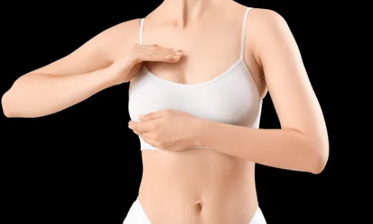 Redução de mama: diminuição de volume para equilíbrio corporal e conforto — foto ilustrativa.