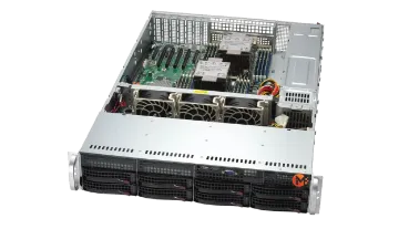 <Magnetar MR-2208 X4 Server - Intel Xeon Dual CPU 5. 4. Gen 8Bay LFF Sunucu>