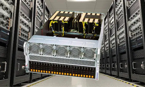 Supermicro SYS-522GA-NRT | 5U 8-GPU | Dual Intel Xeon 6 | Nvidia H100 / H200 NVL, L40S