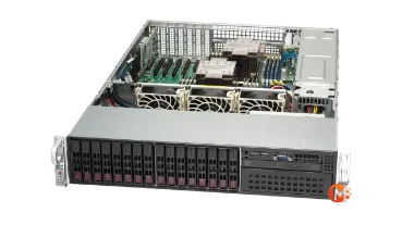 <Magnetar MR-22216 X4 Server - Intel Xeon Dual CPU 5. 4. Gen 16Bay SFF Sunucu>